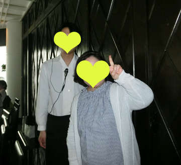 部長とツーショット