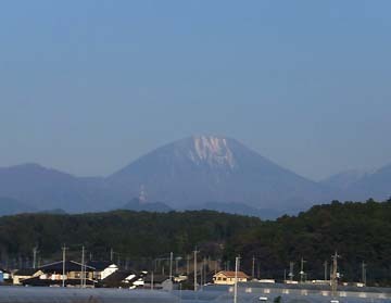 ちょっと霞んでるかな