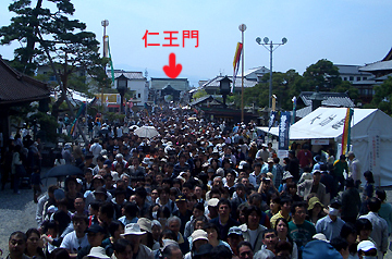 あそこから来たのね・・・