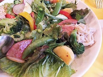 野菜が新鮮です